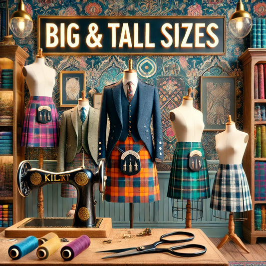 Kilts for Men Big & Tall Sizes - Athletin