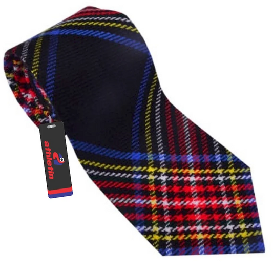 tartan necktie