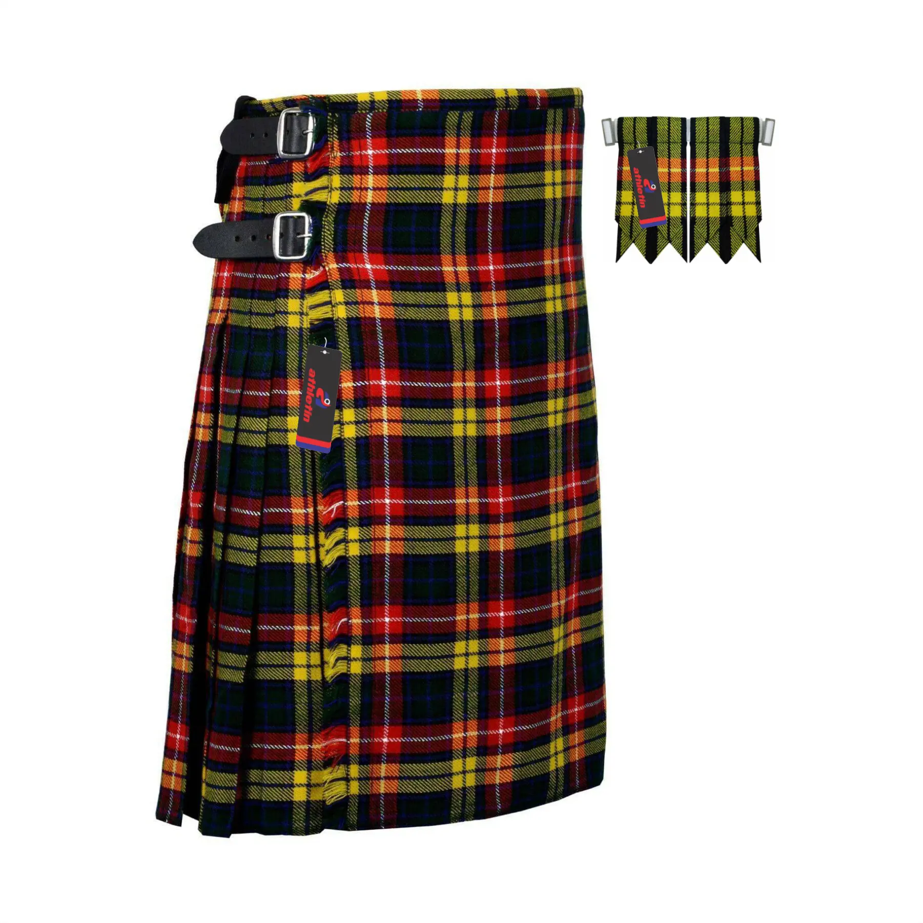 Kilts for Men - Tartan Plaid Mens Kilt 