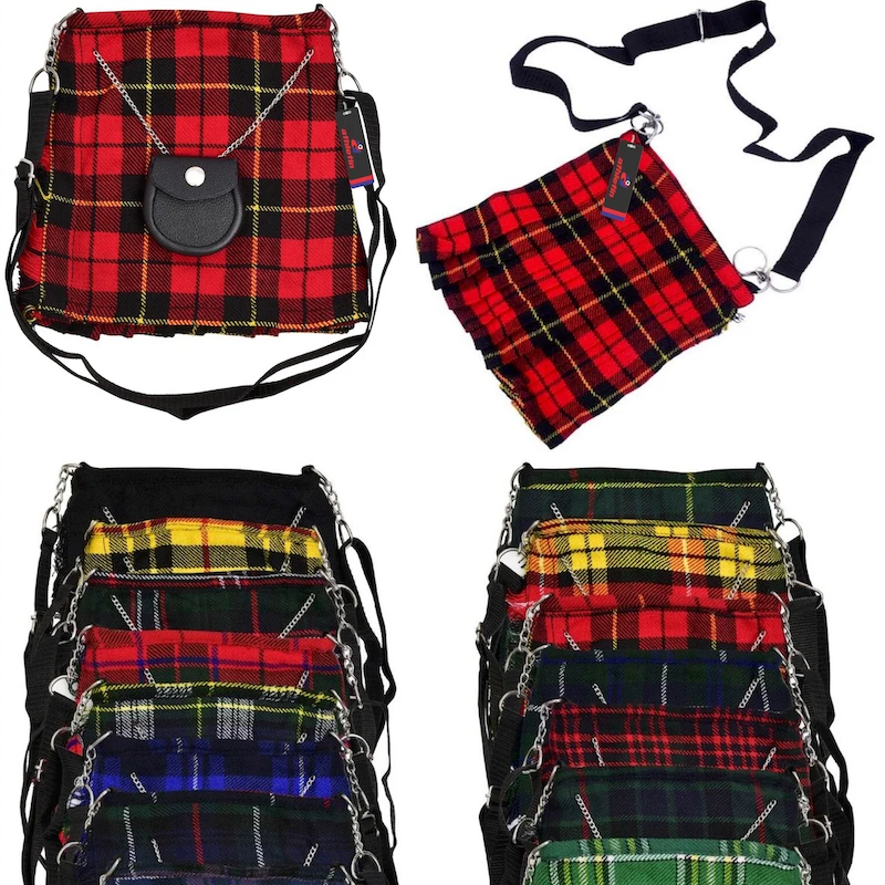 tartan ladies bag