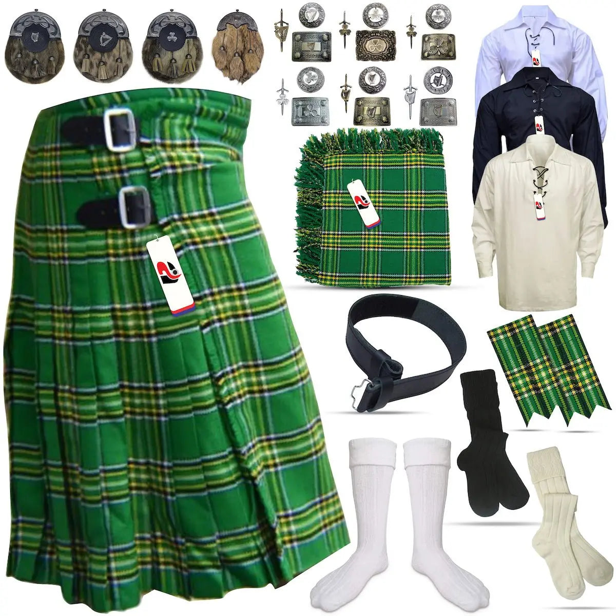 Irish Traditional Tartan Kilts for Men - Pride and Tradition 